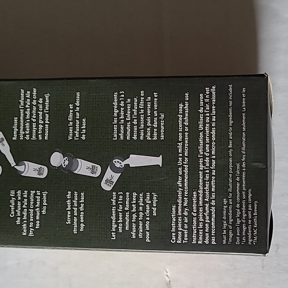 Alexander Keith's India Pale Ale Beer Flavor Infuser New with Box - Picture 9 of 9